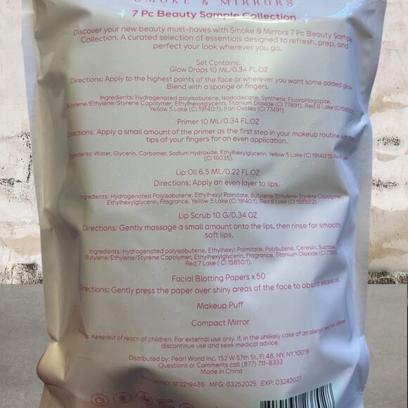 Smoke & Mirrors Beauty Basics Beauty Sample Collection NEW - Picture 2 of 3